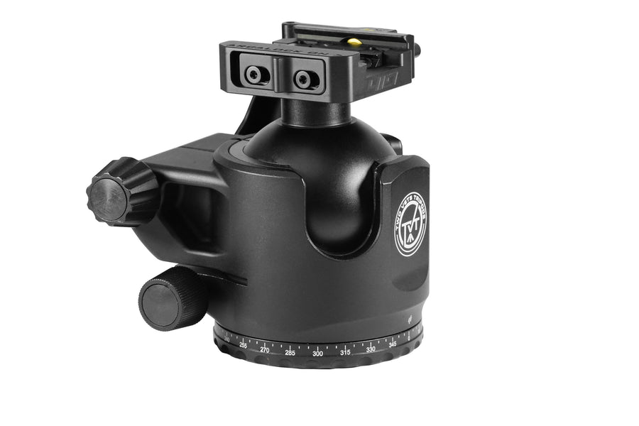 65MM Dual Tension Ballhead W/ Arcalock Dual Clamp (Arca Swiss and Picatinny)
