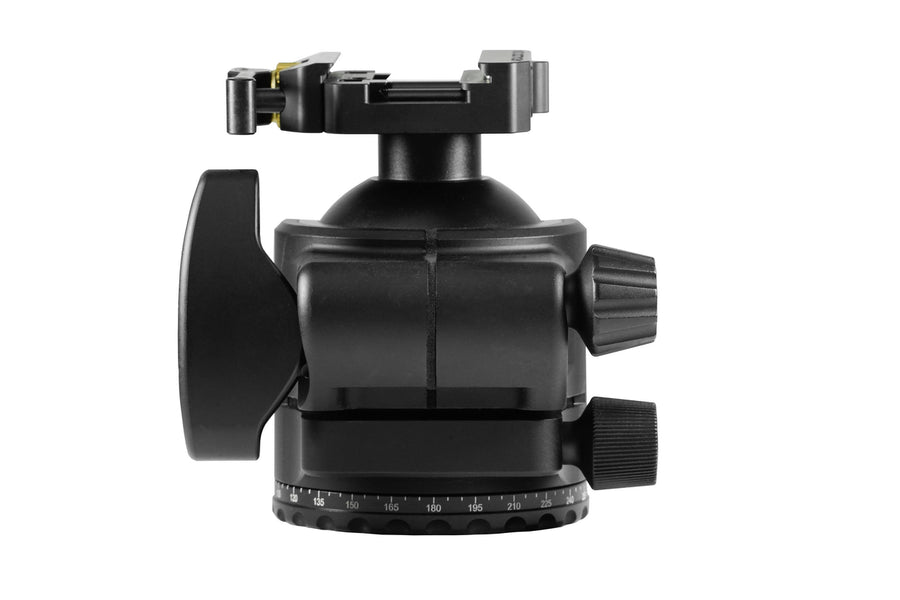 65MM Dual Tension Ballhead W/ Arcalock Dual Clamp (Arca Swiss and Picatinny)